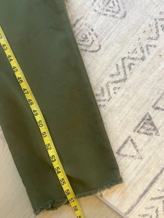 Good American Olive Green Short-Sleeve Utility Jumpsuit - Picture 7 of 12